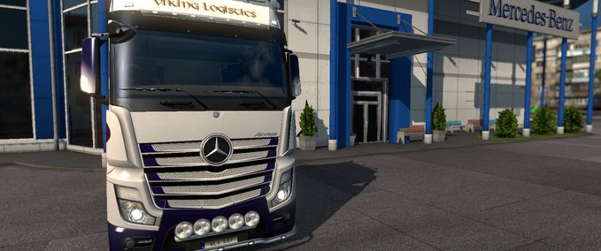 Mercedes Viking Logistics MPIV Eurotruck Simulator mod