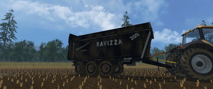 Auflieger Ravizza Millenium 7200 Landwirtschafts Simulator mod