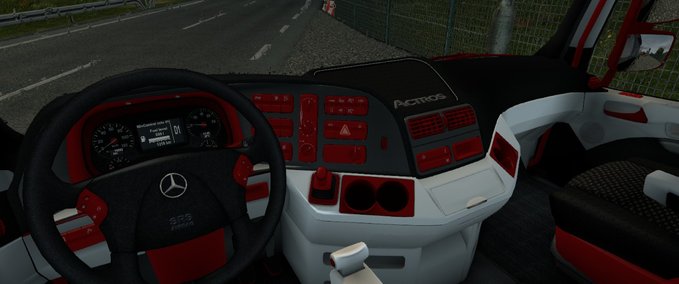 Interieurs Mercedes Actros MP3 Interior Eurotruck Simulator mod