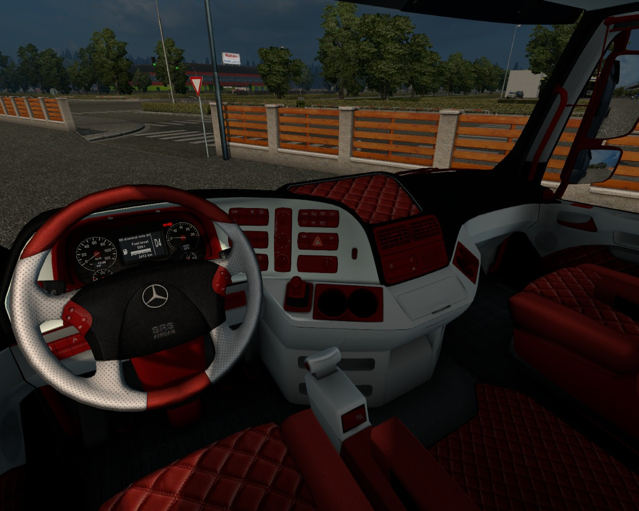 Mercedes Actros MP3 Interior - Thumbnail 1