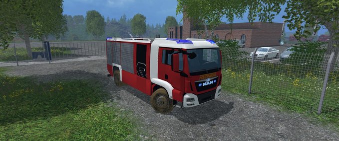 Feuerwehr MAN TGM Euro 6 Landwirtschafts Simulator mod