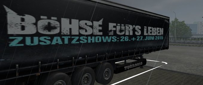 Skins Böhse Onkelz Tour Eurotruck Simulator mod