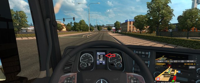 Sonstige Mercedes 2014 Anzeige Eurotruck Simulator mod