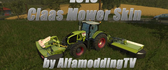 Mähwerke Claas Mähwerks Skin  Landwirtschafts Simulator mod