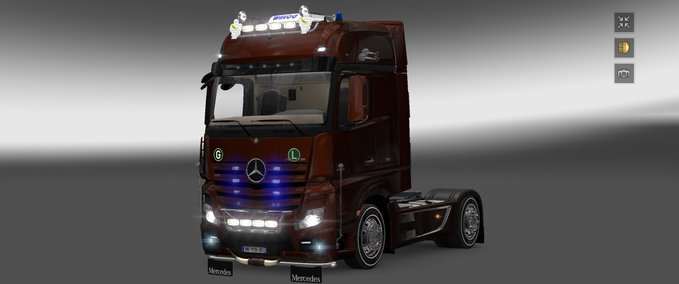 Sonstige Mercedes Actros 2014 Tuning Eurotruck Simulator mod