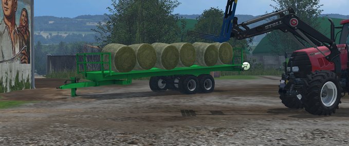 Ballentransport PTL 12R Landwirtschafts Simulator mod