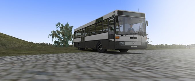 Bus Skins Grau Weiß für den O407 OMSI 2 mod