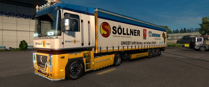 Standalone-Trailer Söllner Logistik Pack Eurotruck Simulator mod