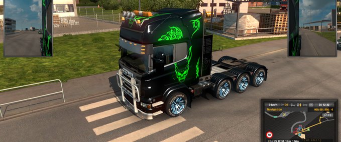 Scania Scania heavy duty mod pack Eurotruck Simulator mod