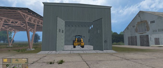 Gebäude mit Funktion Radladerhalle Landwirtschafts Simulator mod