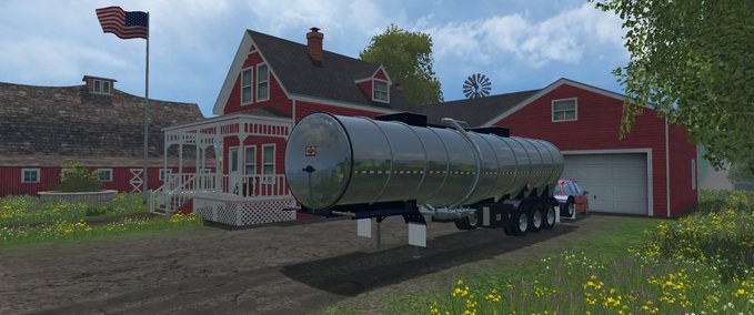 Auflieger US Fertilizer Trailer Landwirtschafts Simulator mod