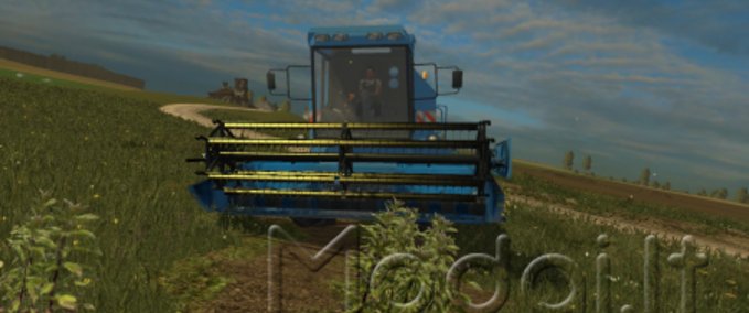 Ostalgie BIZON Z058 NH  Landwirtschafts Simulator mod
