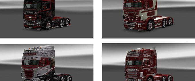 Skins Scania R von RJL Eurotruck Simulator mod