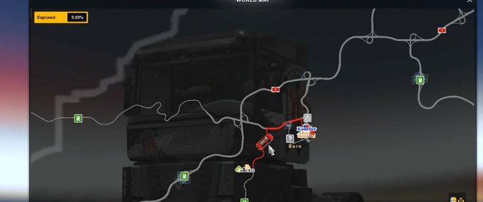 Sonstige New GPS Icon  Eurotruck Simulator mod