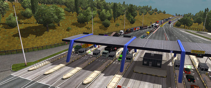 AI Multiple AI Traffic Eurotruck Simulator mod