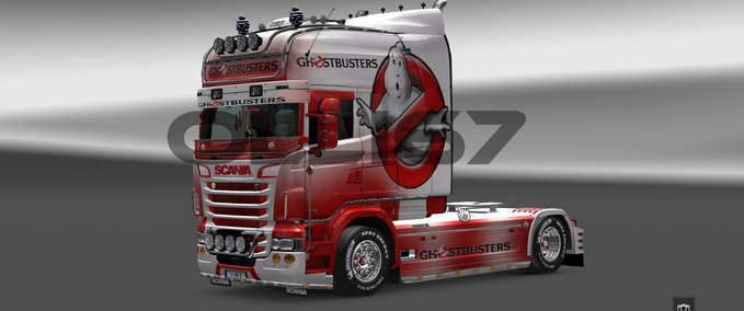 Scania Ghostbusters für Scania RJL Eurotruck Simulator mod