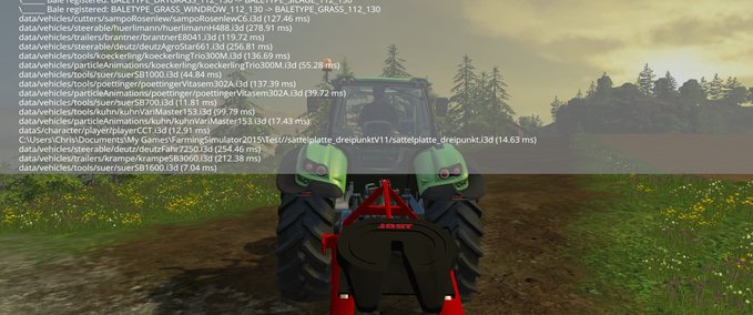 Gewichte Sattelplatte Landwirtschafts Simulator mod