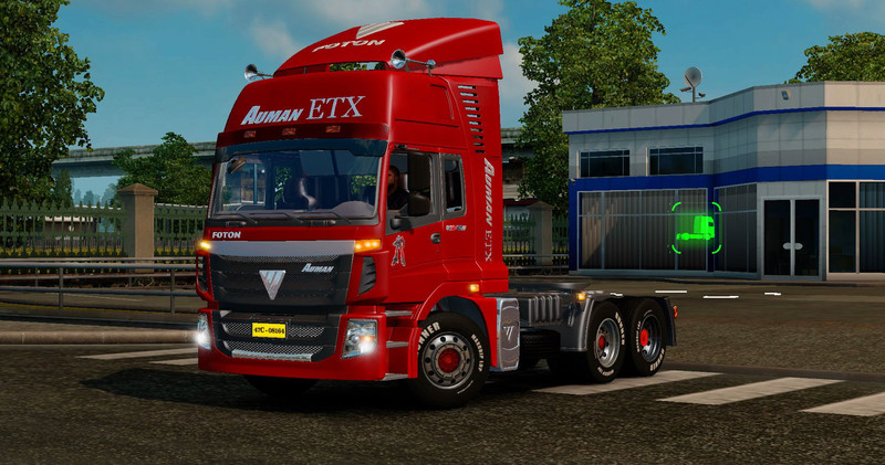 ETS 2: THACO Foton Truck v 1.0 DAF Mod für Eurotruck Simulator 2