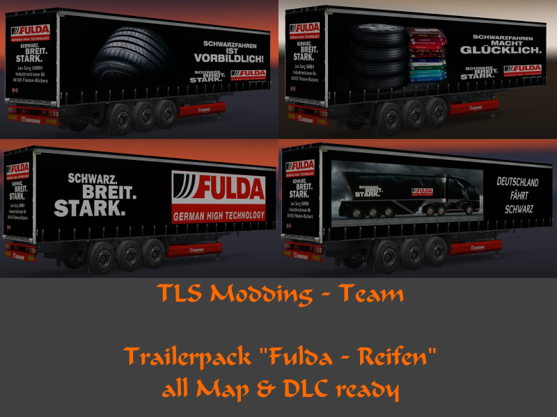 Ets 2 Fulda Tires Trailer Pack V 2 0 Standalone Trailer Mod Fur Eurotruck Simulator 2