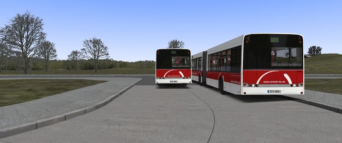 Bus Skins Solaris BVG - Braunschweig Repaint 2015 OMSI 2 mod