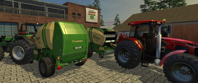 Pressen Krone Fortima 1500 Landwirtschafts Simulator mod