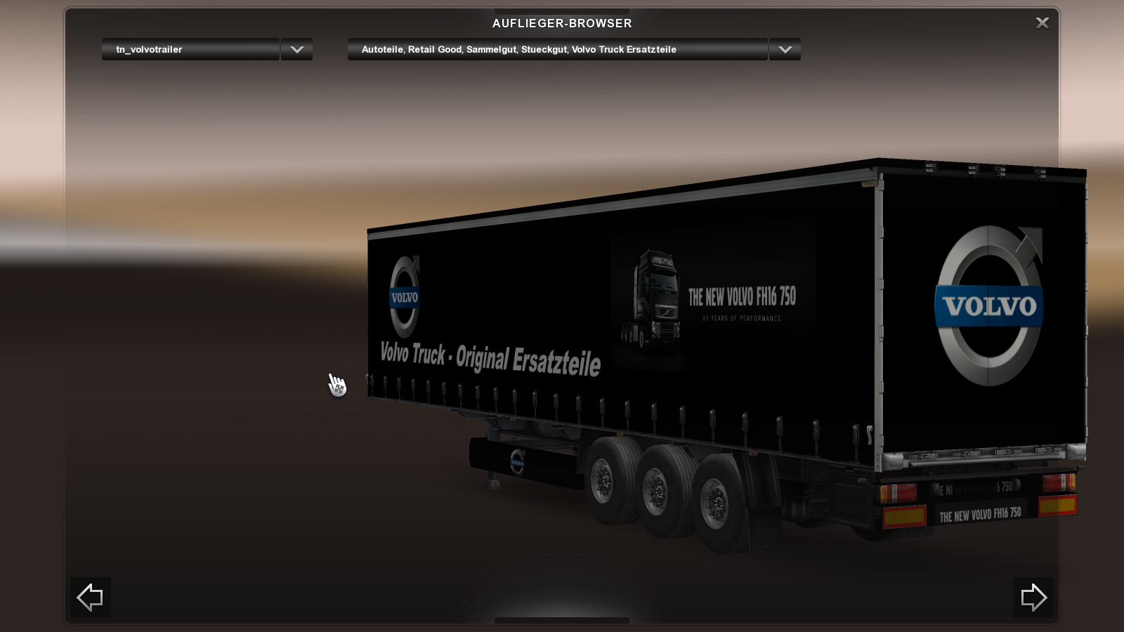 Volvo Trailer - Thumbnail 1