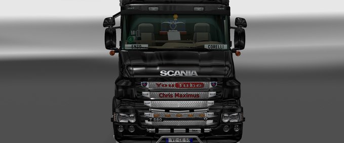 Skins Chris Maximus Scania T  Eurotruck Simulator mod