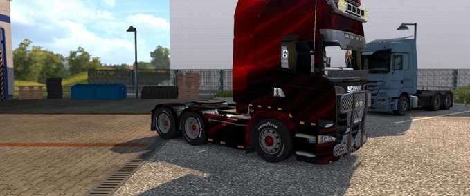 Skins Scania Streamlinerskin Pack Eurotruck Simulator mod