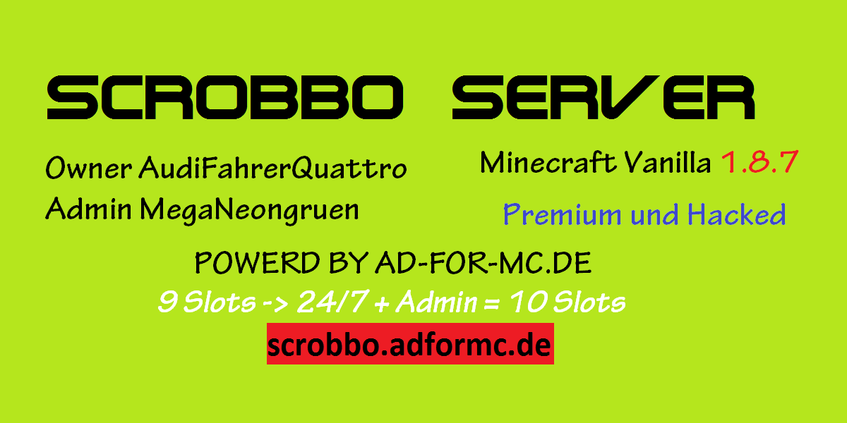 scrobbo Server - Thumbnail 1