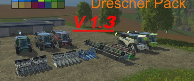 Mod Packs New Holland Drescher Set Landwirtschafts Simulator mod
