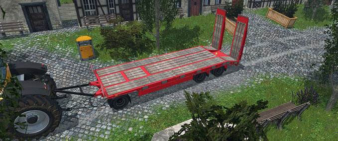 Other trailers Schwarzmüller low loader Farming Simulator mod