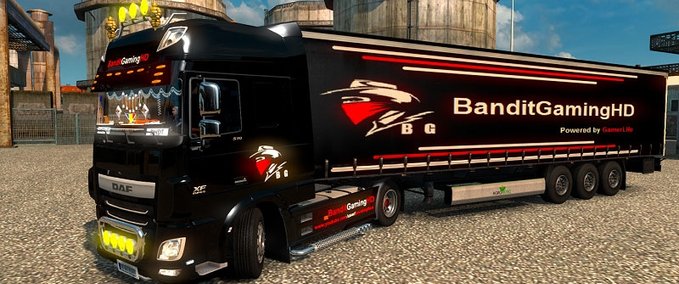 Skins Bandit Gaming Combo Eurotruck Simulator mod