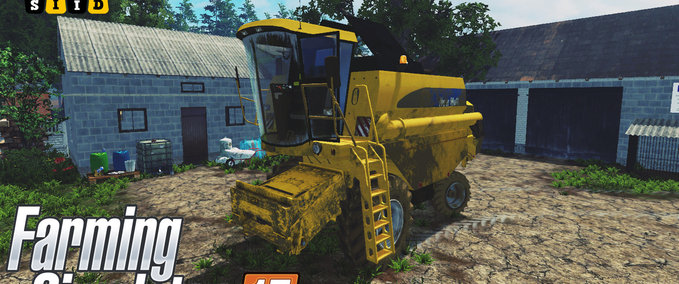 New Holland New Holland TC54 Bizon Landwirtschafts Simulator mod