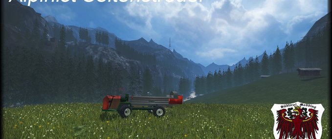 Sonstige Anhänger Alpinist Seitenstreuer Landwirtschafts Simulator mod