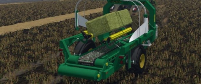 Sonstige Anhänger McHale 998 Ballenwickler Landwirtschafts Simulator mod
