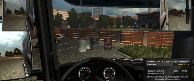 Mods günstiger/billiger Diesel  Eurotruck Simulator mod