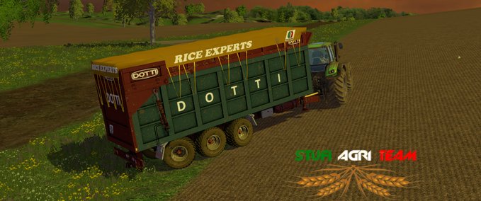 Auflieger SAT DUMPER DOTTI MD200M Landwirtschafts Simulator mod