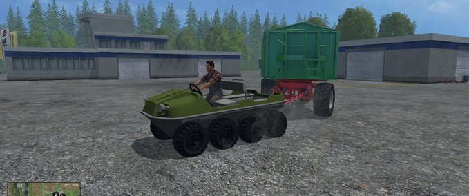 Sonstige Fahrzeuge Argo 8x8  Landwirtschafts Simulator mod