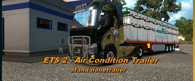 Standalone-Trailer Air Conditioner Trailer Eurotruck Simulator mod