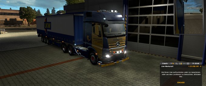 Skins Eurotransfar Eurotruck Simulator mod