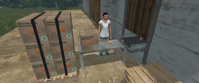 Placeable Objects Egg-laying station Farming Simulator mod