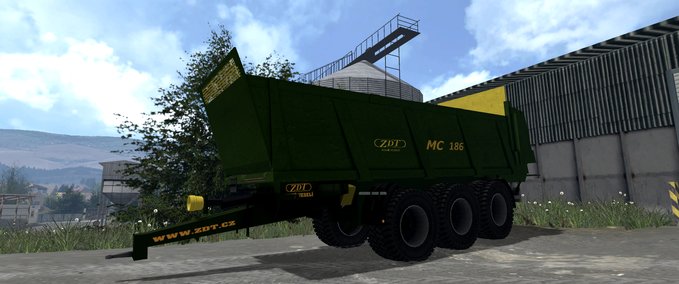 Miststreuer ZDT MC186 Landwirtschafts Simulator mod