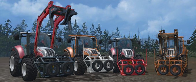 Sonstige Anbaugeräte LogOn Log Bumper Landwirtschafts Simulator mod