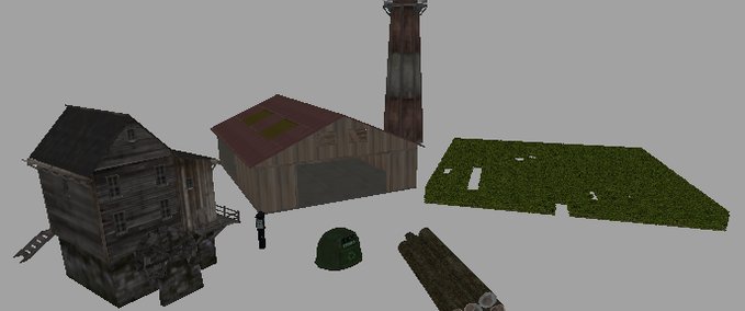 Objekte LS09 und 11 Objekte  Landwirtschafts Simulator mod