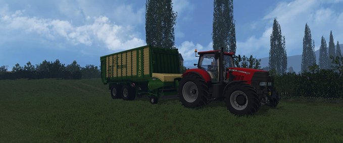 Ladewagen Krone ZX 450GD Landwirtschafts Simulator mod