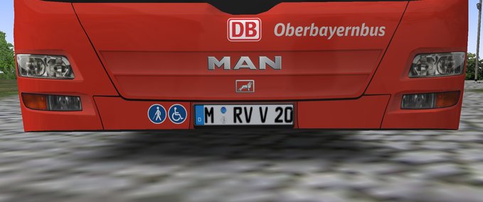 Bus Skins DB Oberbayernbus RVO  OMSI 2 mod