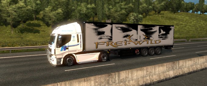 Standalone-Trailer Frei Wild Eurotruck Simulator mod