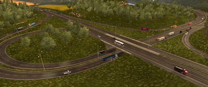 Sonstige Verkehrsdichte Eurotruck Simulator mod