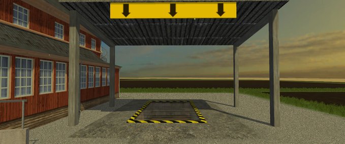 Objekte Dach für Abladestation Landwirtschafts Simulator mod