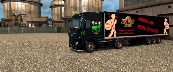 Trailer Modklau Trailer Eurotruck Simulator mod